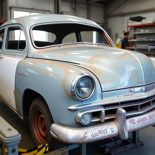 vehicle restoration process