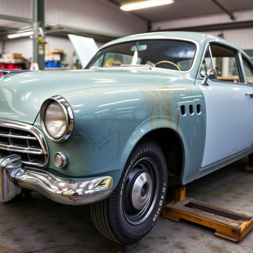 vehicle restoration process