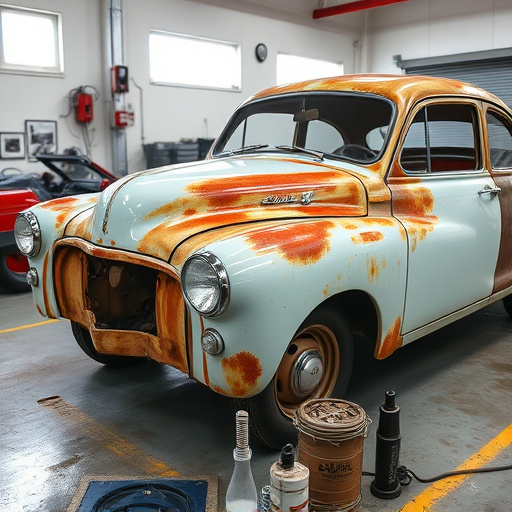 vehicle restoration process