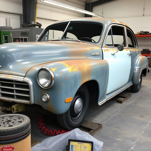 vehicle restoration process