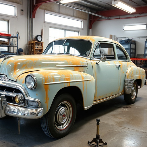 vehicle restoration process