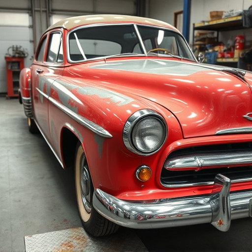 vehicle restoration process