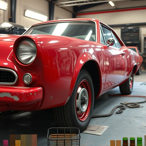 vehicle restoration process