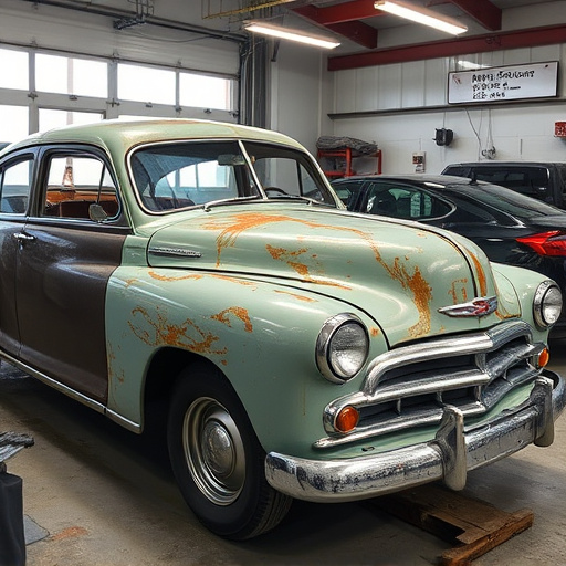 vehicle restoration process