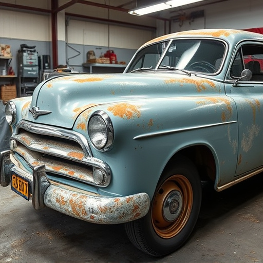 vehicle restoration process