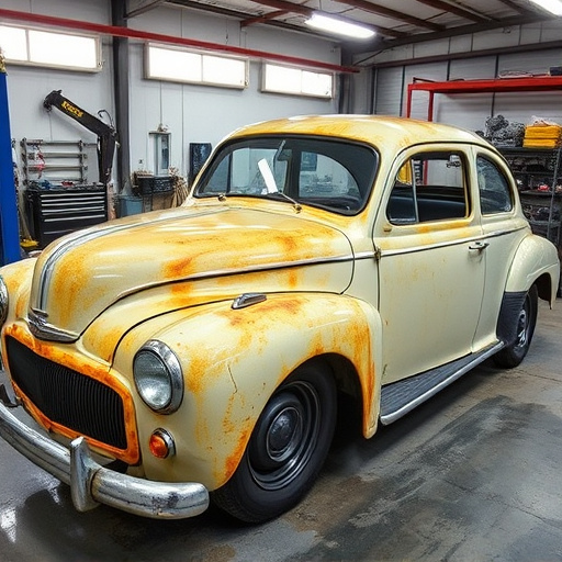 vehicle restoration process