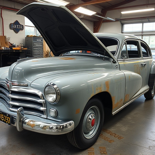 vehicle restoration process