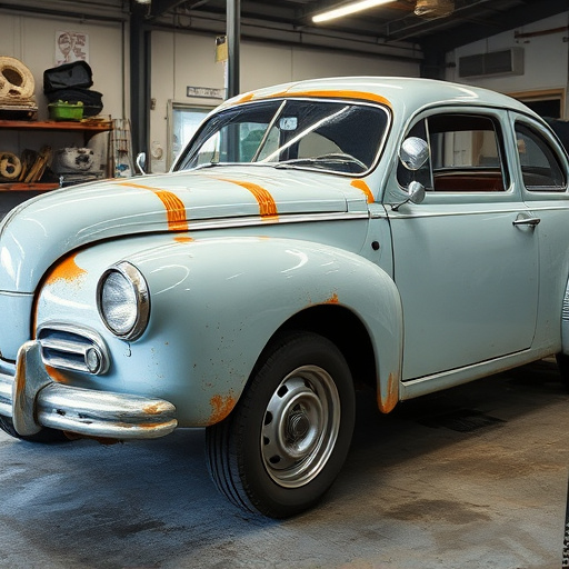 vehicle restoration process