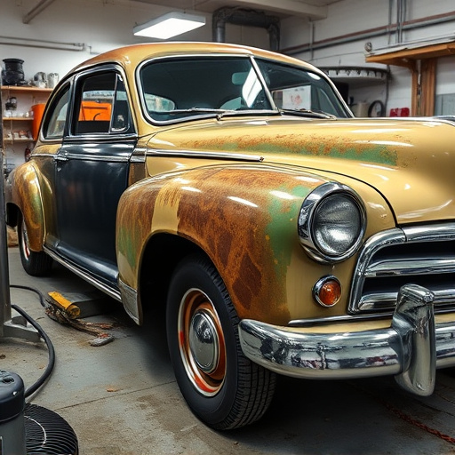 vehicle restoration process