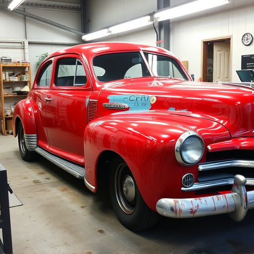 vehicle restoration process