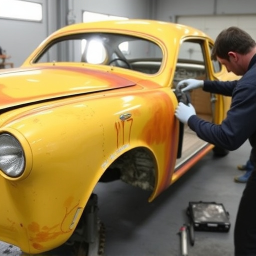 vehicle restoration process