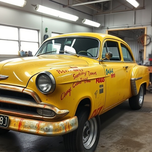 vehicle restoration process