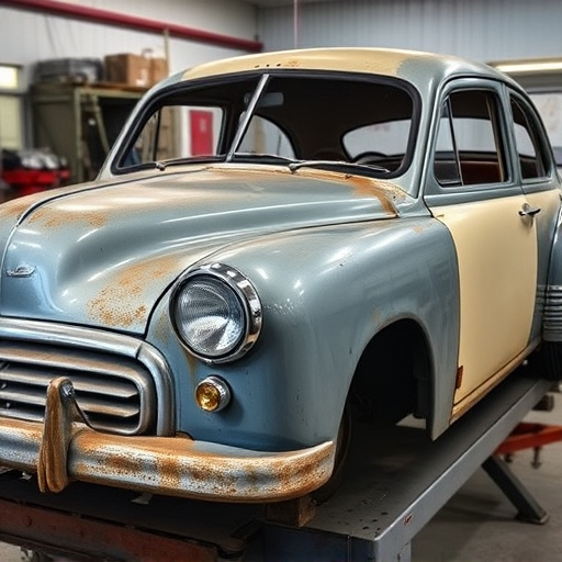 vehicle restoration process