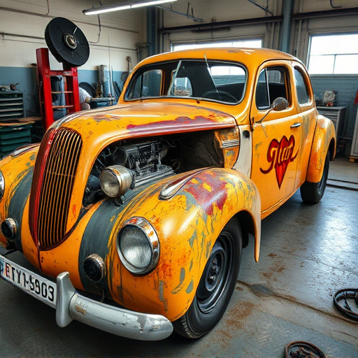 vehicle restoration process