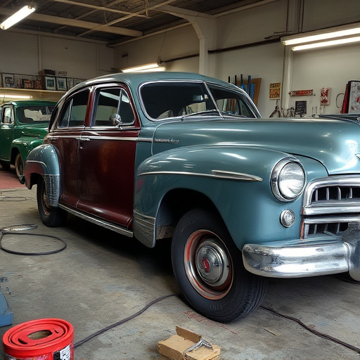 vehicle restoration process
