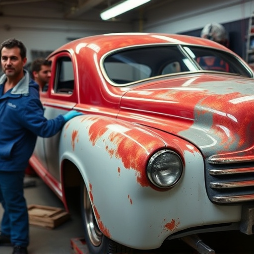 vehicle restoration process