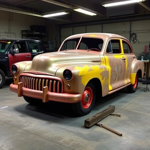 vehicle restoration process