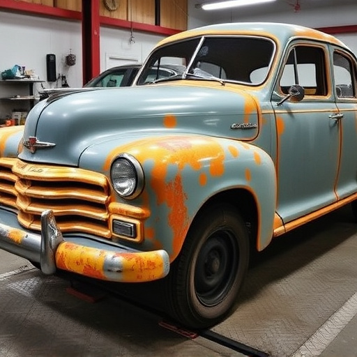 vehicle restoration process