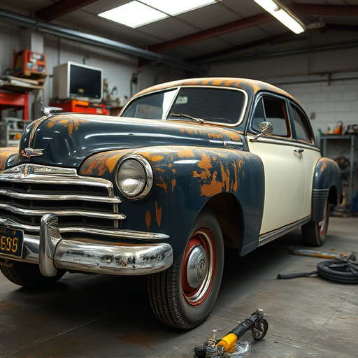 vehicle restoration process