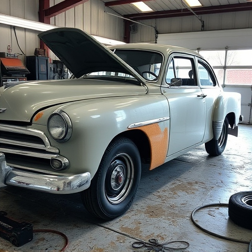 vehicle restoration process