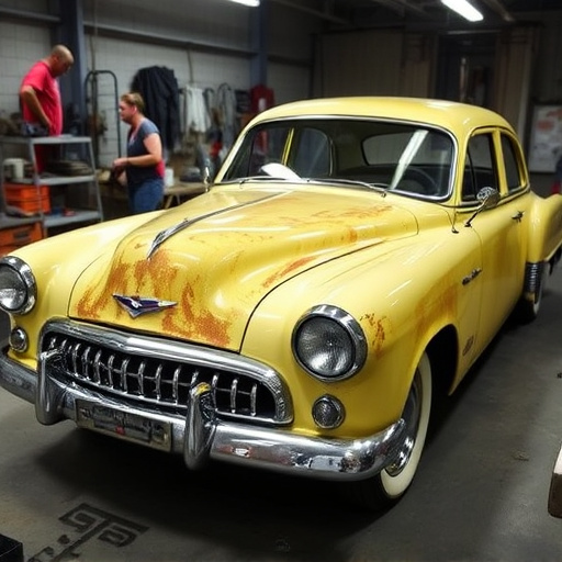 vehicle restoration process