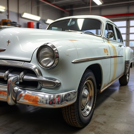 vehicle restoration process