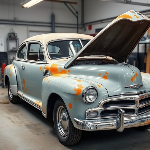 vehicle restoration process