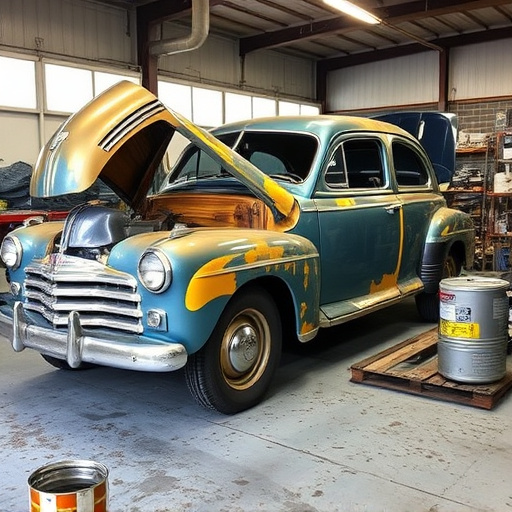 vehicle restoration process