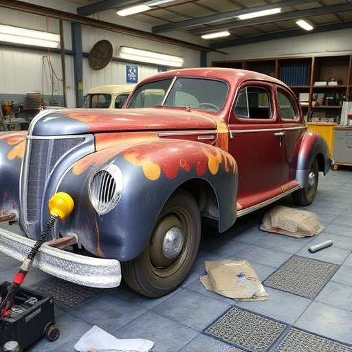 vehicle restoration process