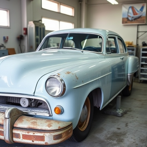 vehicle restoration process