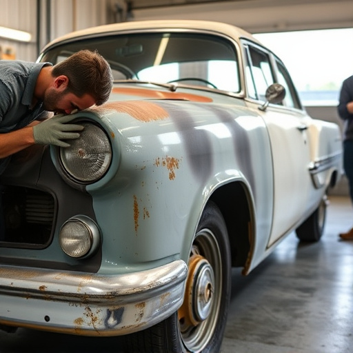 vehicle restoration process