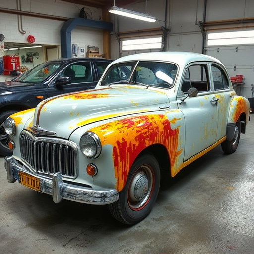 vehicle restoration process