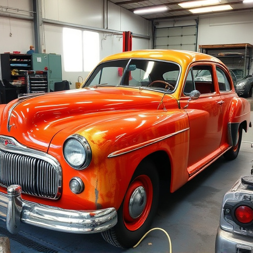 vehicle restoration process