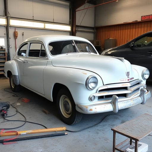 vehicle restoration process
