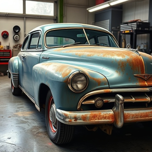 vehicle restoration process