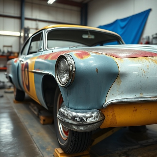 vehicle restoration process