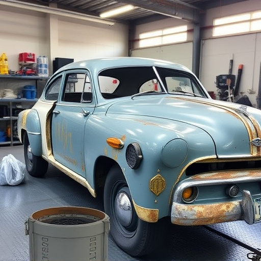 vehicle restoration process