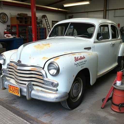 vehicle restoration process