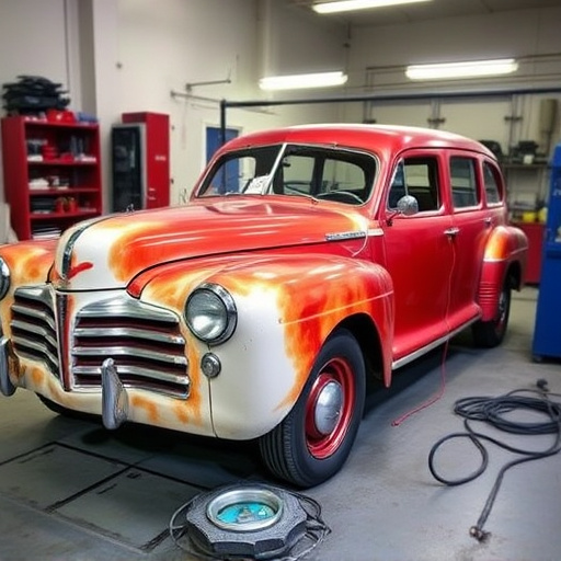 vehicle restoration process