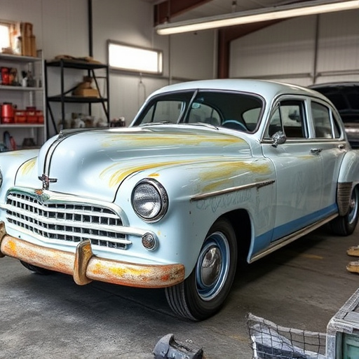 vehicle restoration process