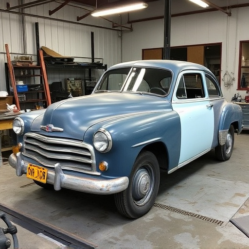 vehicle restoration process