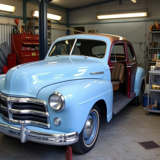 vehicle restoration process