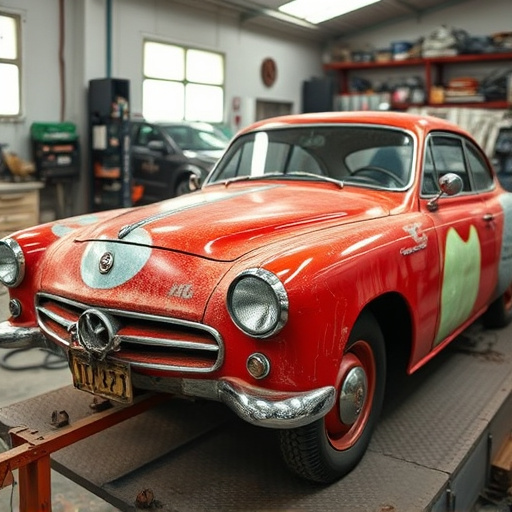 vehicle restoration process