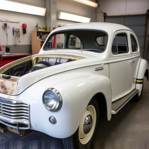 vehicle restoration process