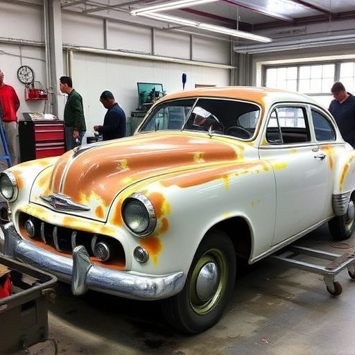 vehicle restoration process