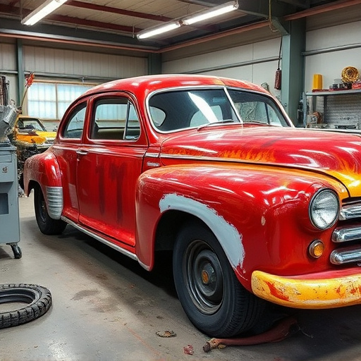 vehicle restoration process