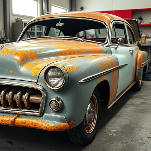 vehicle restoration process