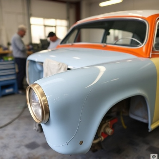 vehicle restoration process