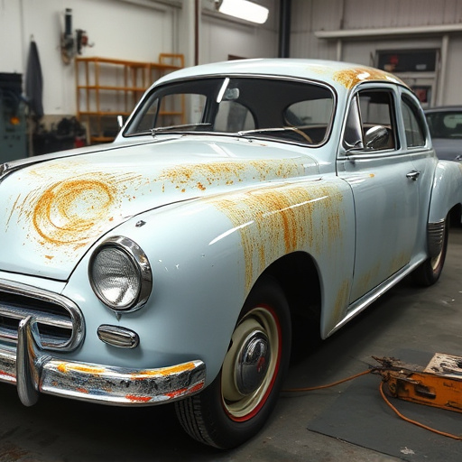 vehicle restoration process