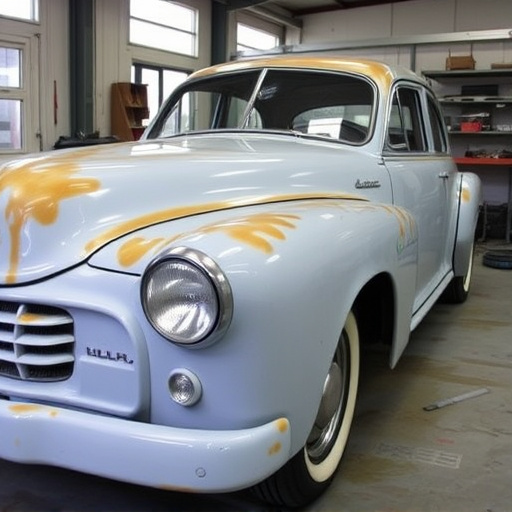 vehicle restoration process